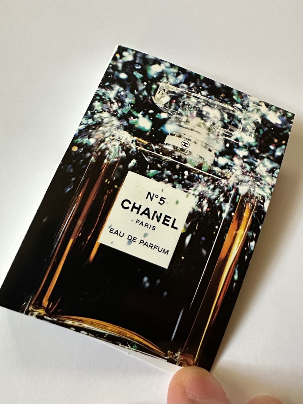 CHANEL N°5 Sample Card and Vial